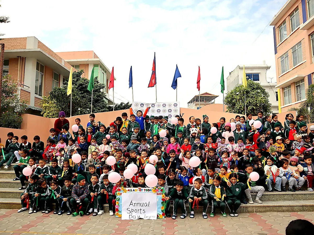 Secondary wing academic lab work at Kasturi